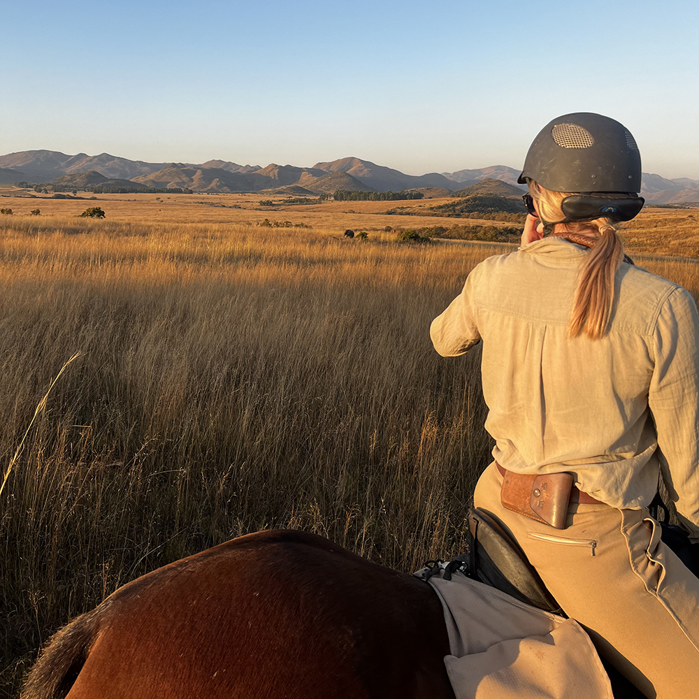 Luxury horse riding safari holiday with wild animal sightings in South African 
