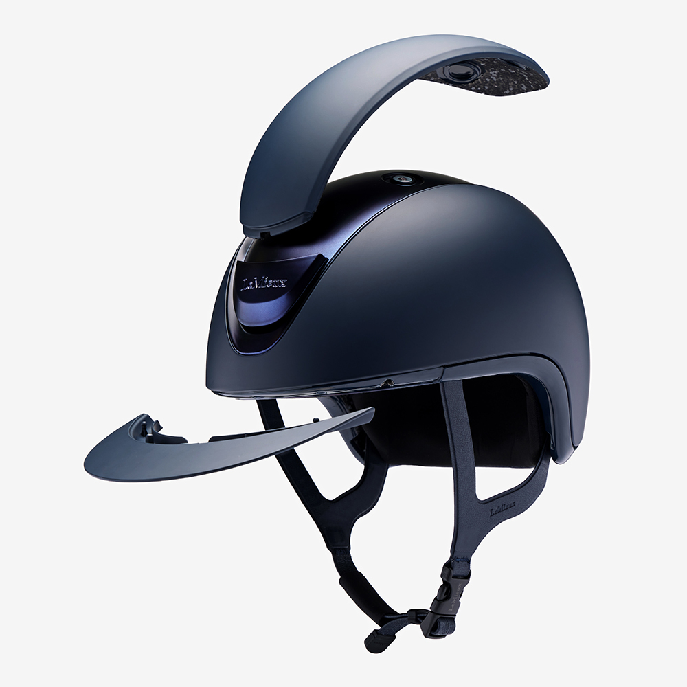 LeMieux Verv Competition Helmet with Removeable Peak and Panel LeMieux Verv Competition Helmet with Removeable Peak and Panel