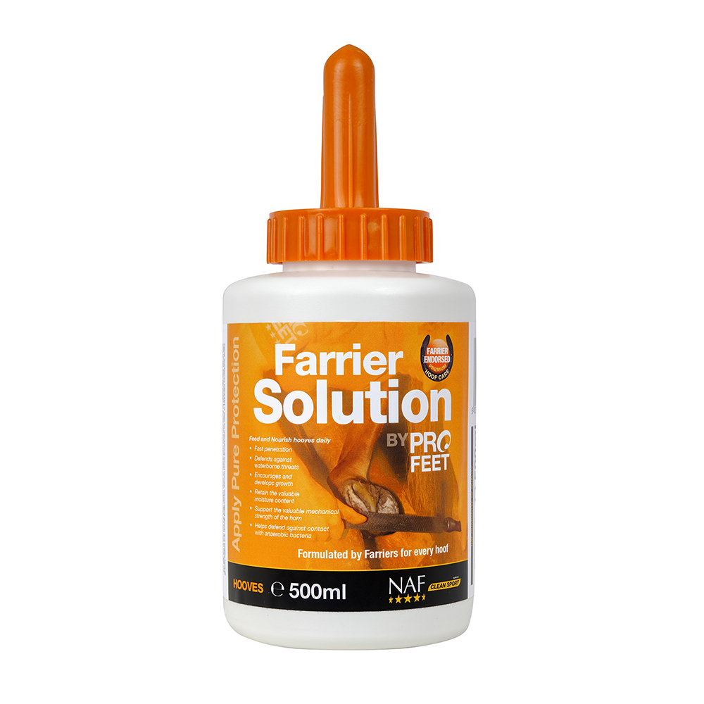 NAF Farrier Solution hoof treatment for horses