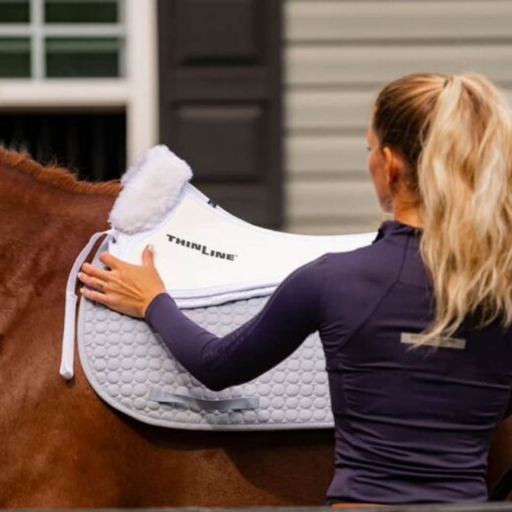 Saddle Pad and Half Pad with Sheepskin