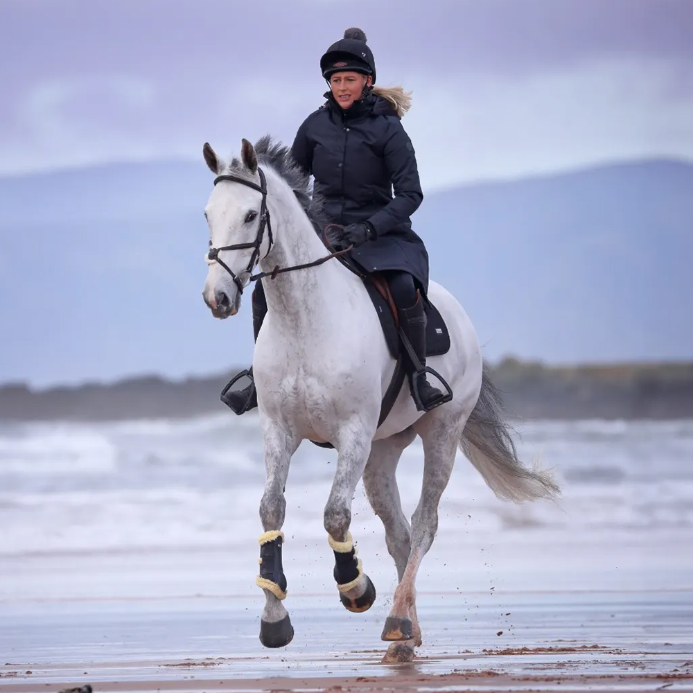 Ladies Aubrion Halcyon Long Waterproof Horse Riding Coat 