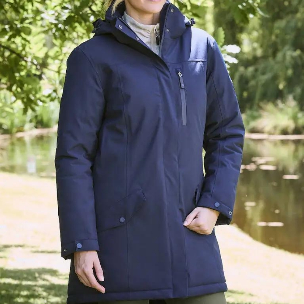 WeatherBeeta Kyla Waterproof Horse riding Coat in Navy